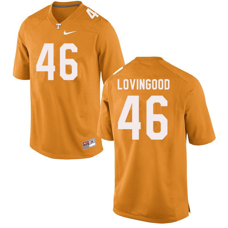 Men #46 Riley Lovingood Tennessee Volunteers College Football Jerseys Sale-Orange
